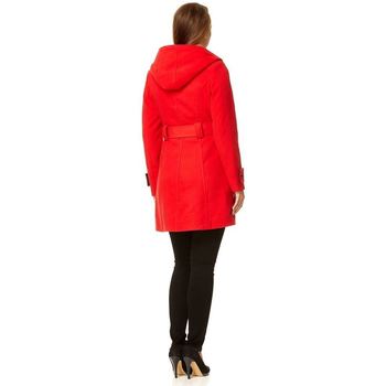 De La Creme Winter Hooded Coat Red