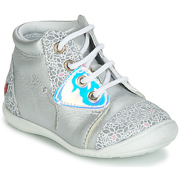 Shoes Girl Hi top trainers GBB VERONA Silver