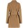Clothing Women Coats De La Creme Tweed s Winter Belted Jacket BEIGE