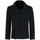 Clothing Men Coats De La Creme - Mens Black Short Winter Wool Cashmere Jacket Black
