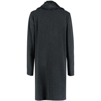 De La Creme Tweed Short Winter Wool Jacket Grey