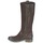 Shoes Women High boots Dream in Green CHAHINE Brown