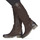 Shoes Women High boots Dream in Green CHAHINE Brown