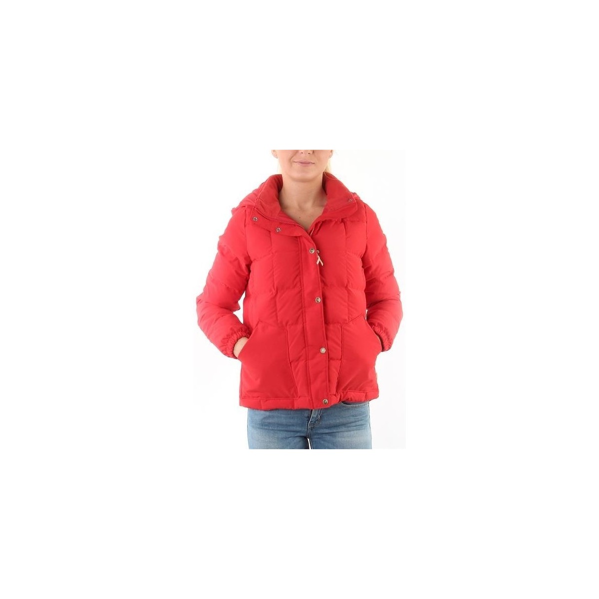 Clothing Women Jackets / Blazers Levi's Heritage Down Puffer 18969-0000 Red