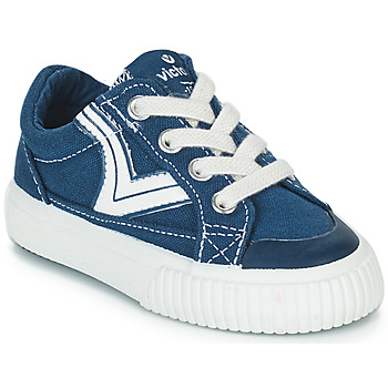 Shoes Children Low top trainers Victoria TRIBU LONA RETRO Blue