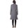 Clothing Women Coats De La Creme Military Cashmere Wool Winter Coat Grey